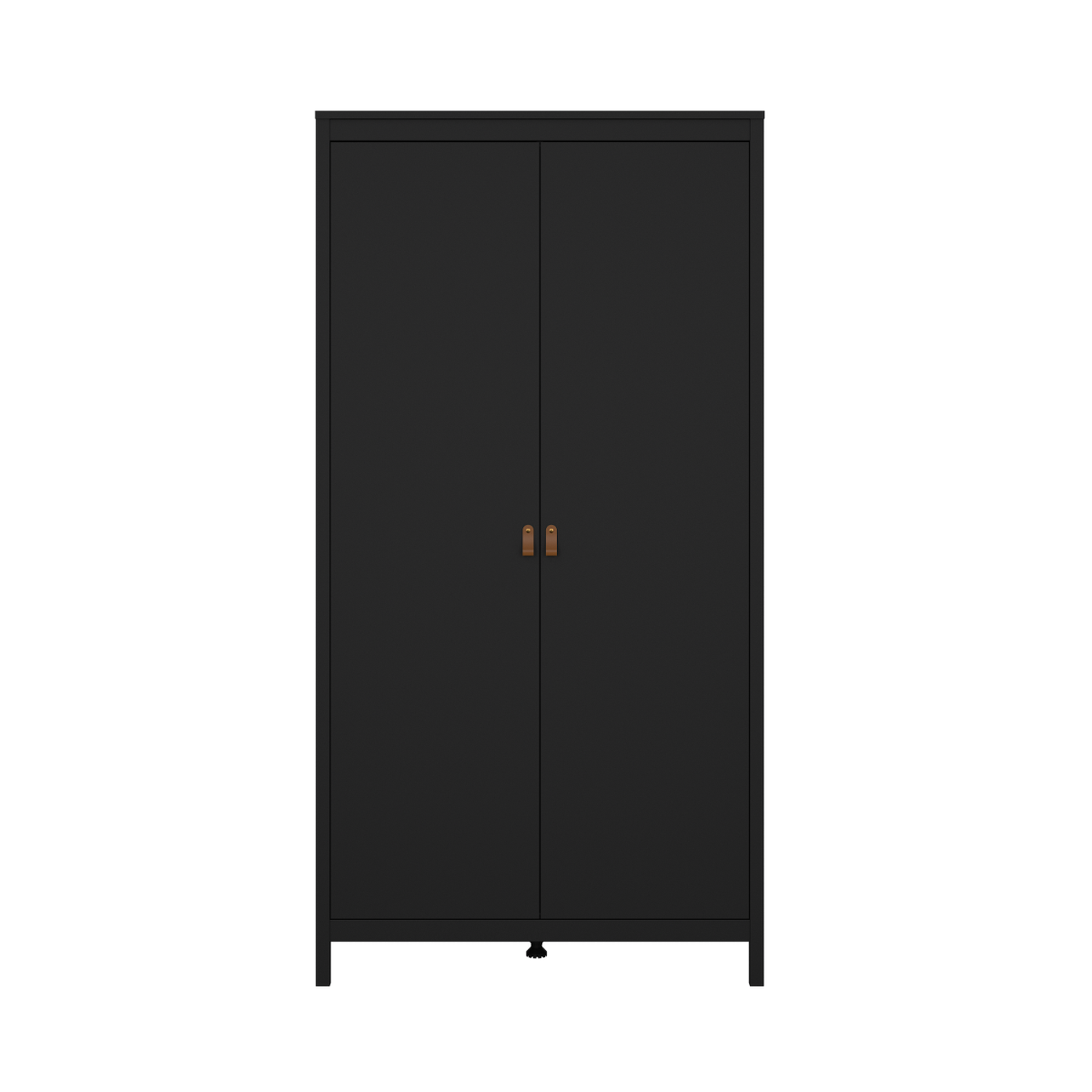 Madrid 2 Door Wardrobe - Black