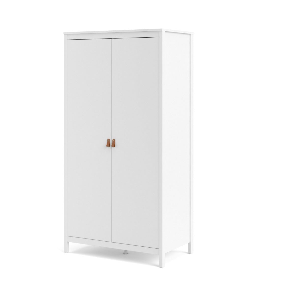 Madrid 2 Door Wardrobe - White