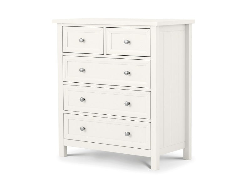 Maine White 3+2 White Chest