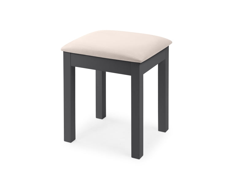 Maine Anthracite Bedroom Stool