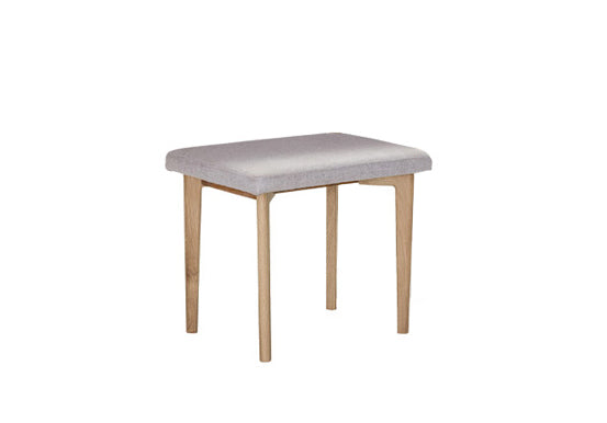 Marlow Dressing Stool- Cashmere Oak