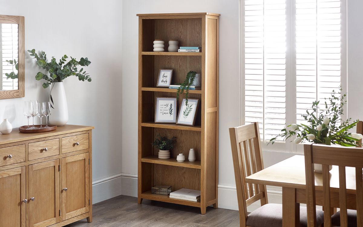Mallory Tall Bookcase - Stylish Storage Solution for Any Home