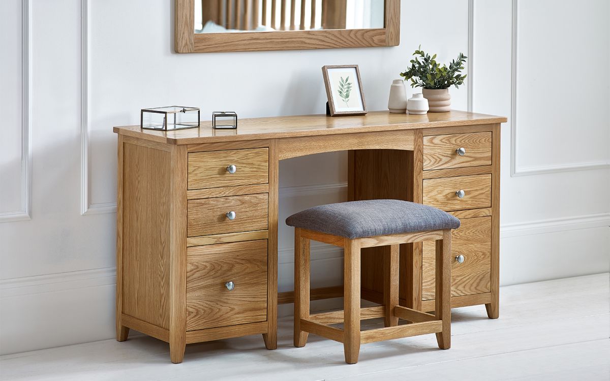 Mallory Twin Dressing Table & Stool