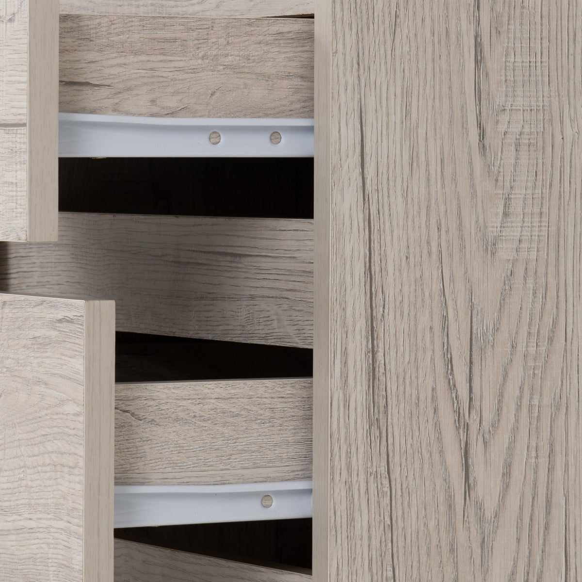 Malvern 3 Drawer Bedside Urban Snow