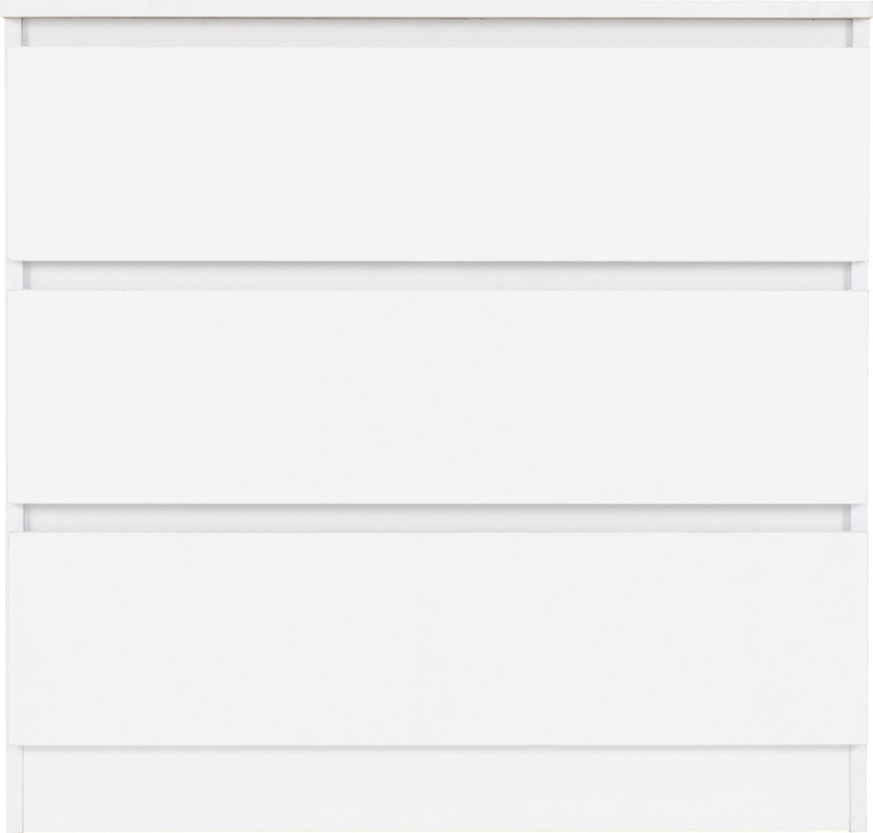 Malvern 3 Drawer Chest White