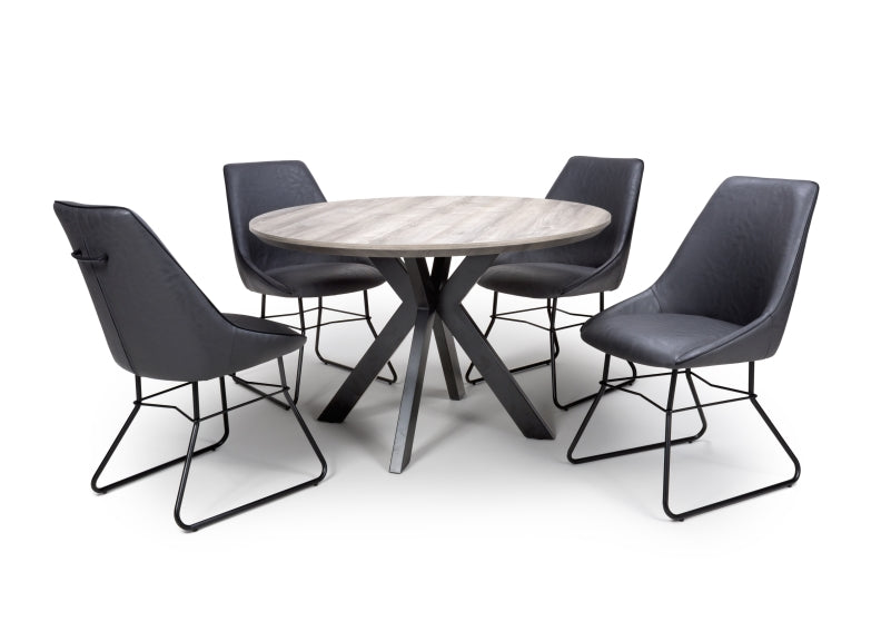 Manhattan Fixed Round Dining Tables