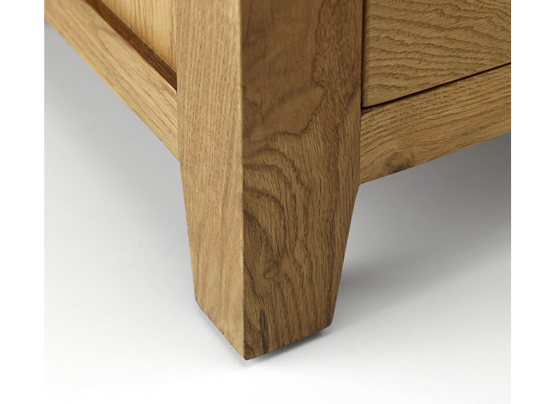 Marlborough White Oak Two Door Wardrobe