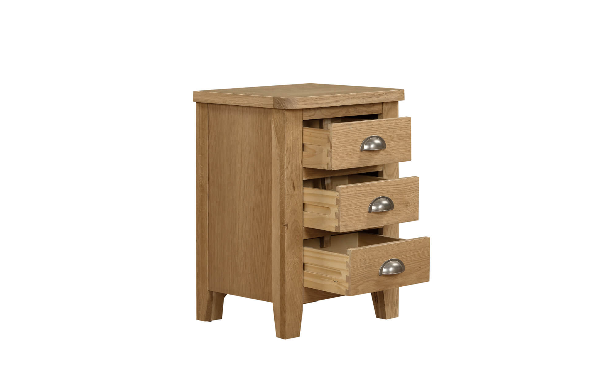 Marsden 3 Drawer Bedside Table