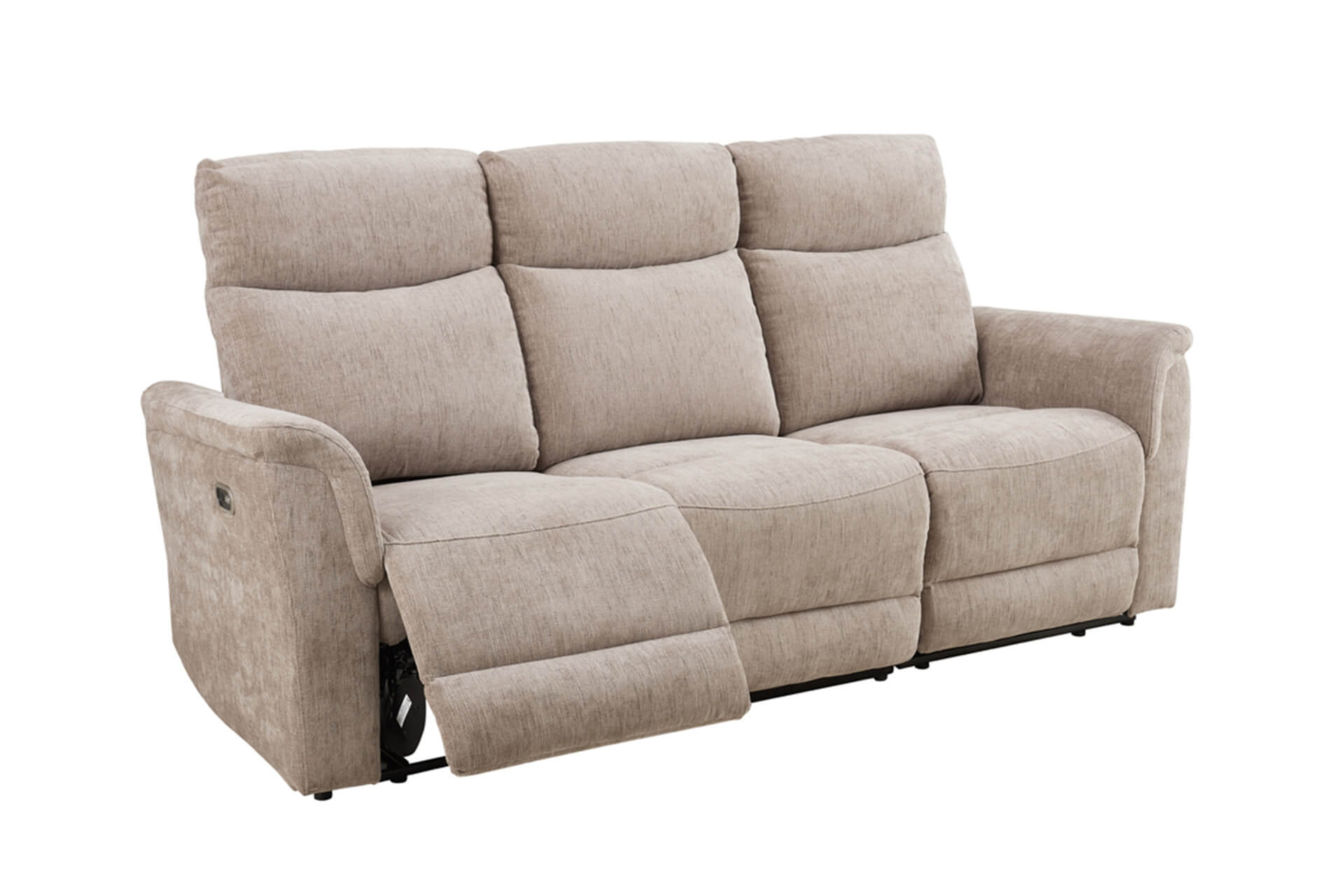 Maude 3 Seater Electric Recliner in Mocha or Grey – Ultimate Comfort with USB Charging – Free Nationwide Delivery
