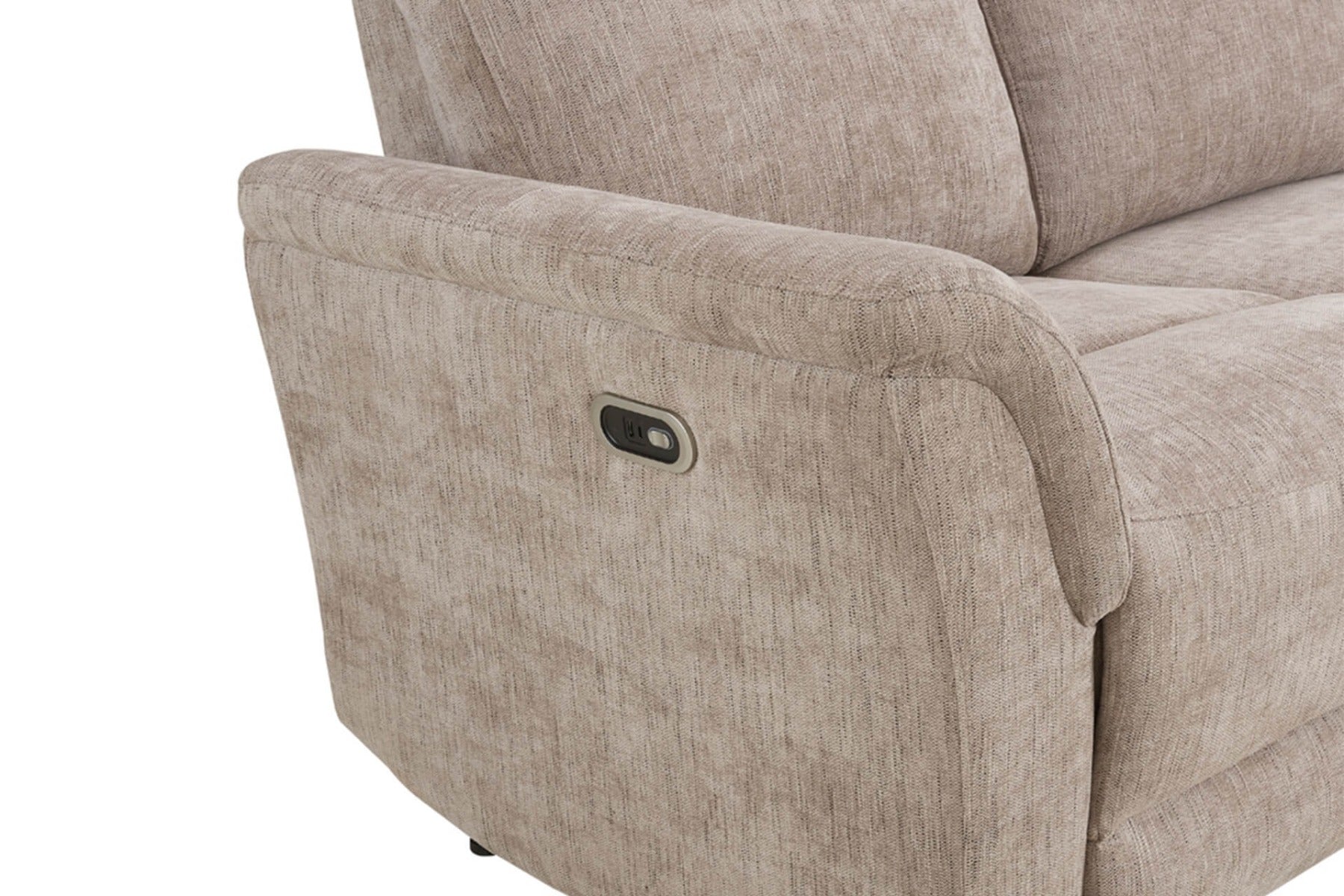 Maude 3 Seater Electric Recliner in Mocha or Grey – Ultimate Comfort with USB Charging – Free Nationwide Delivery