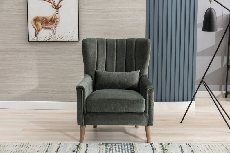 Charlotte Moss Fixed Armchair - front
