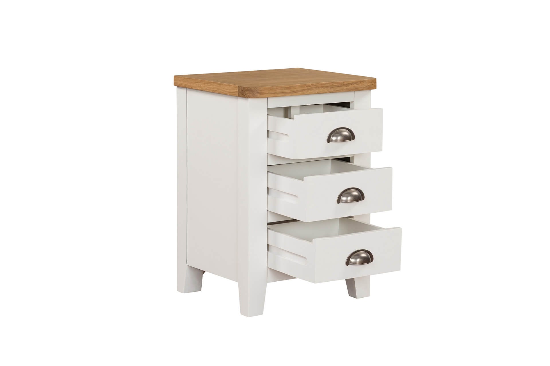 Mellor 3 Drawer Bedside Table