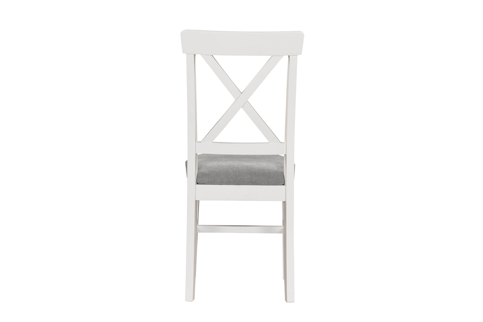 Mellor Dining Chair Fabric Seat Grey