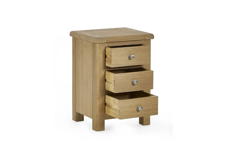 Memphis Bedside W/Knob Handle - open