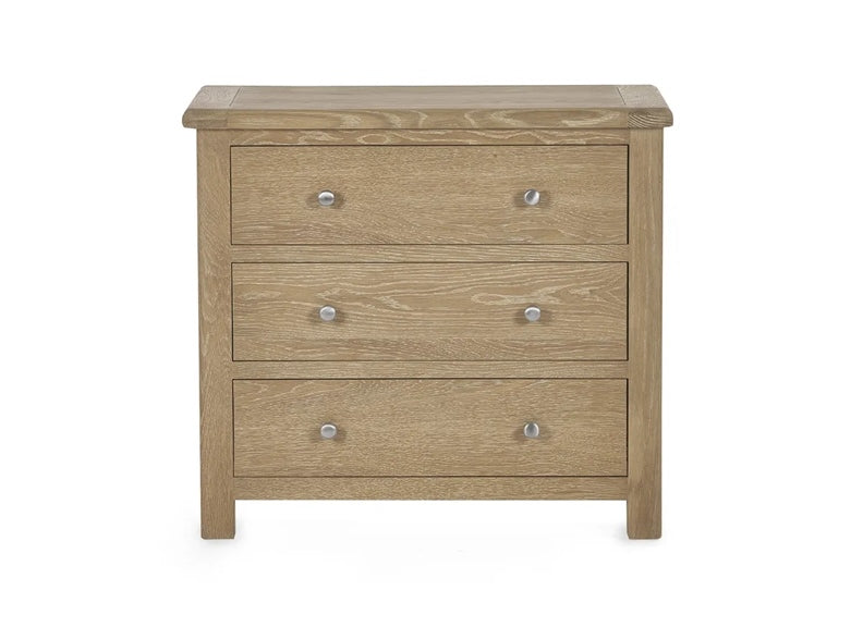 Memphis 3 Drawer Chest W/Knob Handles