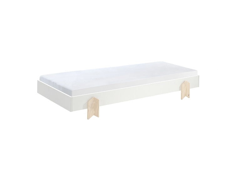 Modulo Arrow White Bed