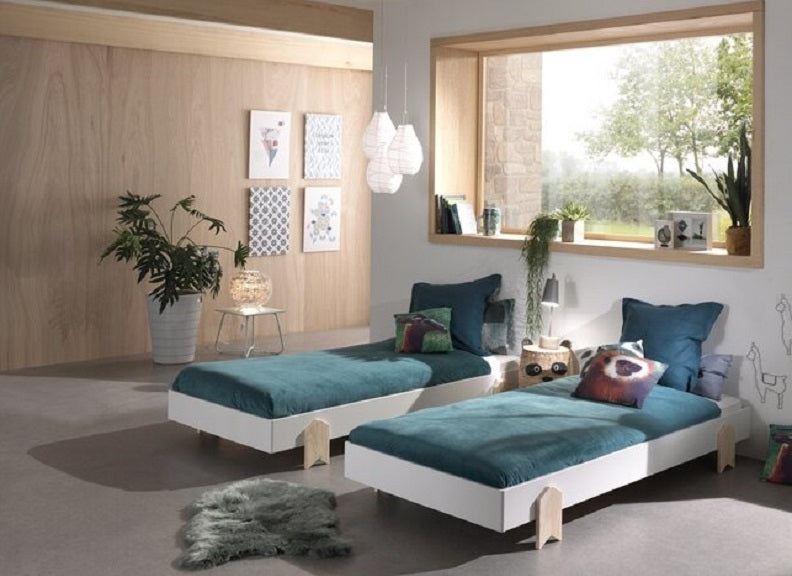 Modulo White Arrow Bedroom