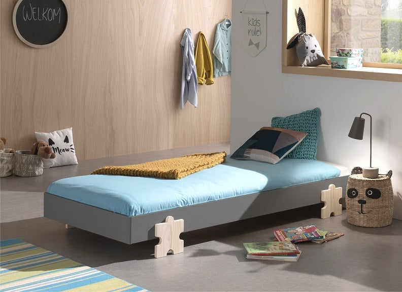 Modulo Grey Puzzle Bed