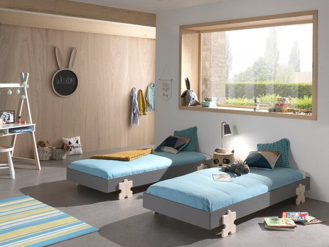 Modulo Grey Puzzle Bedroom