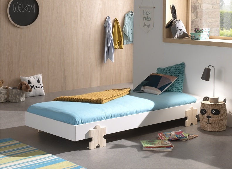 Modulo White Puzzle Bedroom