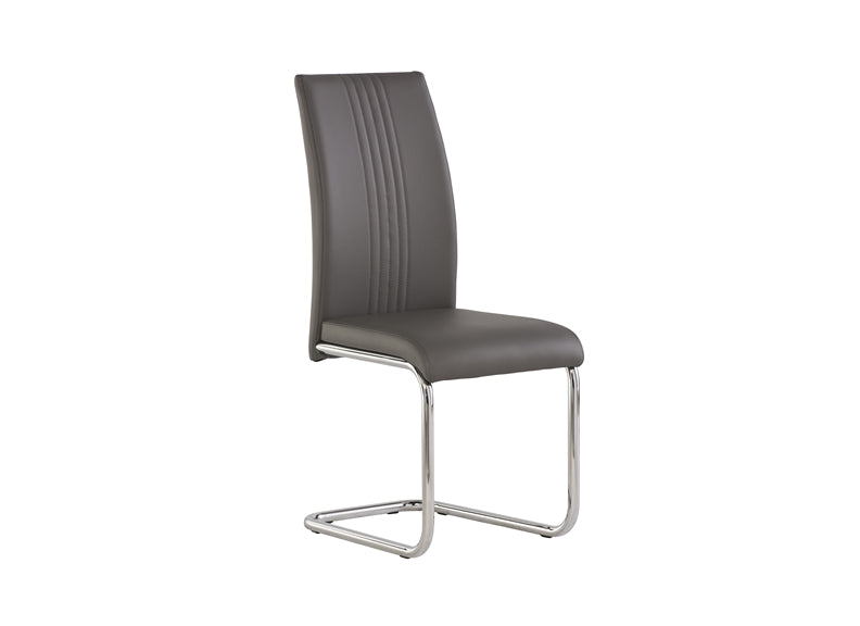 Monaco Grey PU Chair