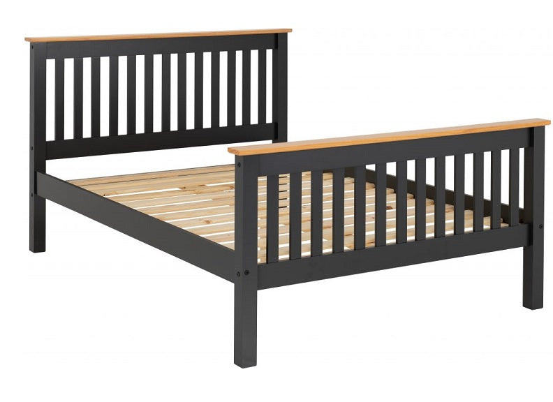 Monaco Grey & Oak High Foot Beds