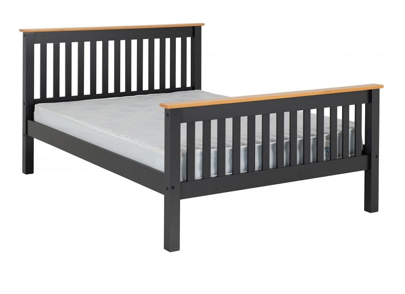 Monaco Grey & Oak High Foot Beds
