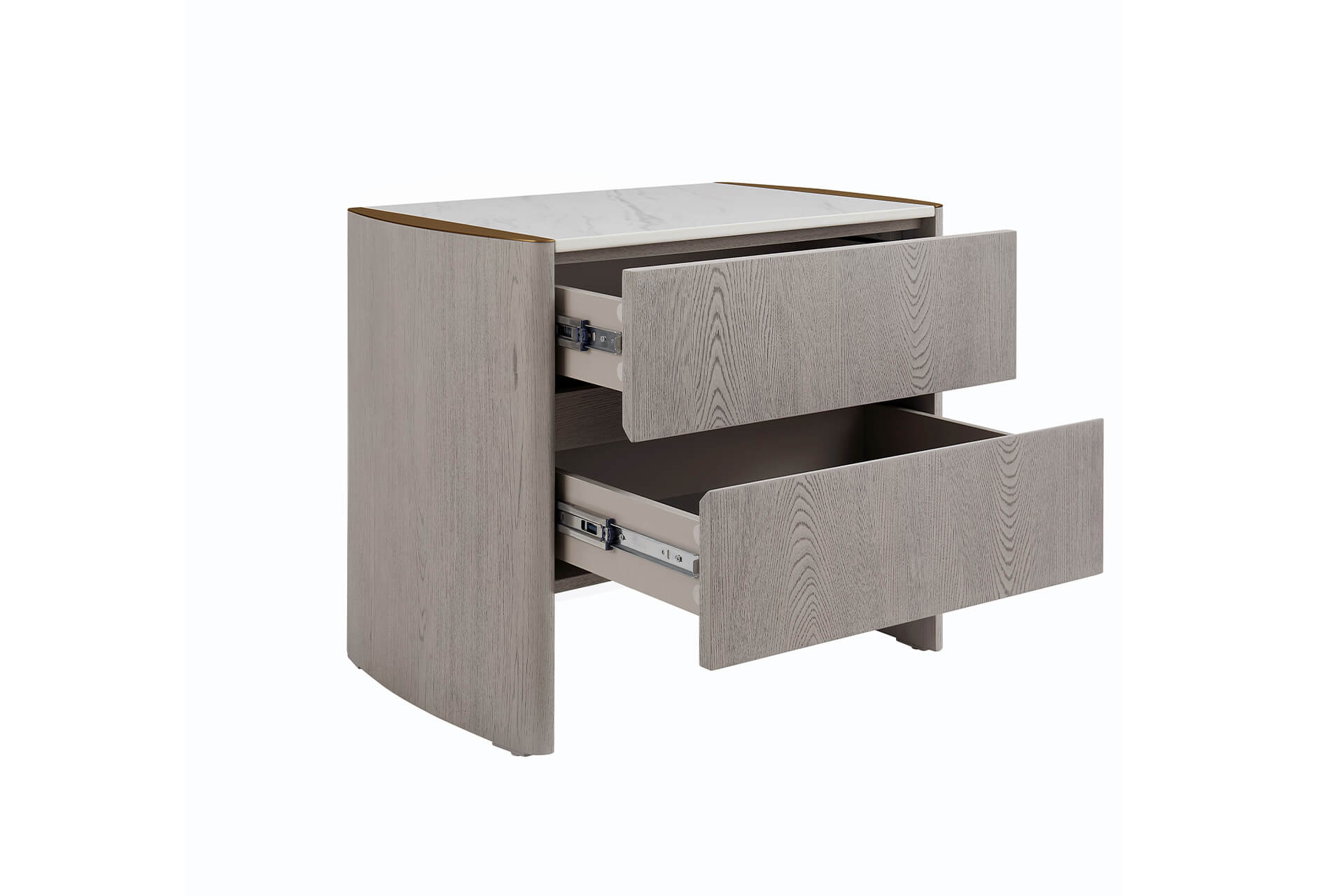Mondello 2 Drawer Bedside Table