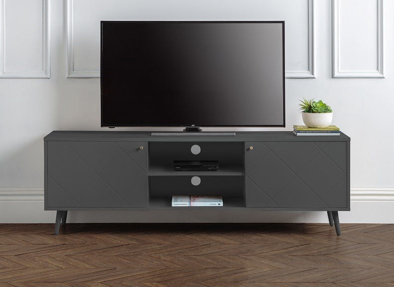 Moritz Grey TV Stand