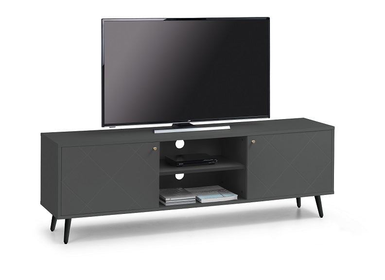 Moritz Grey TV Stand