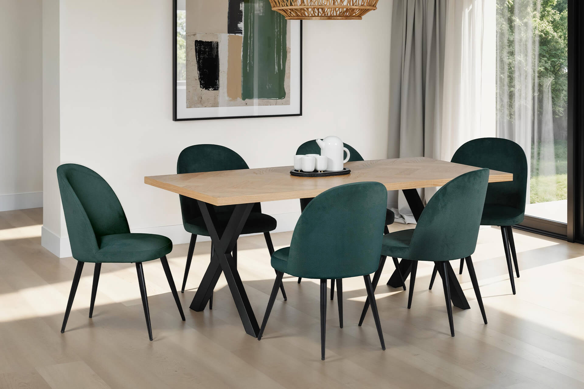 Nate Dining Table 1800