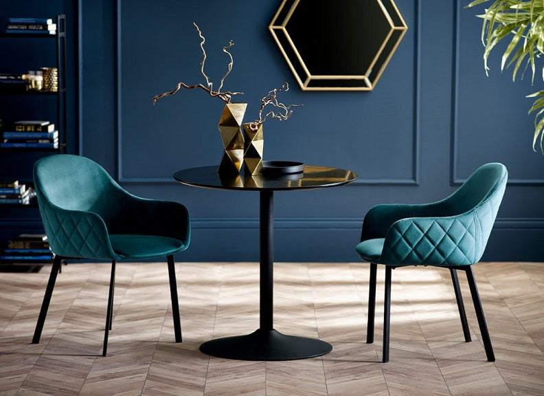 Nero 80 cm Round Table - room