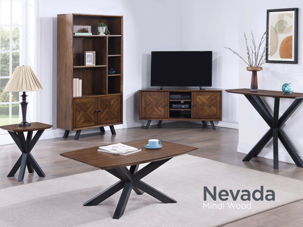 Nevada Curved Lamp Table