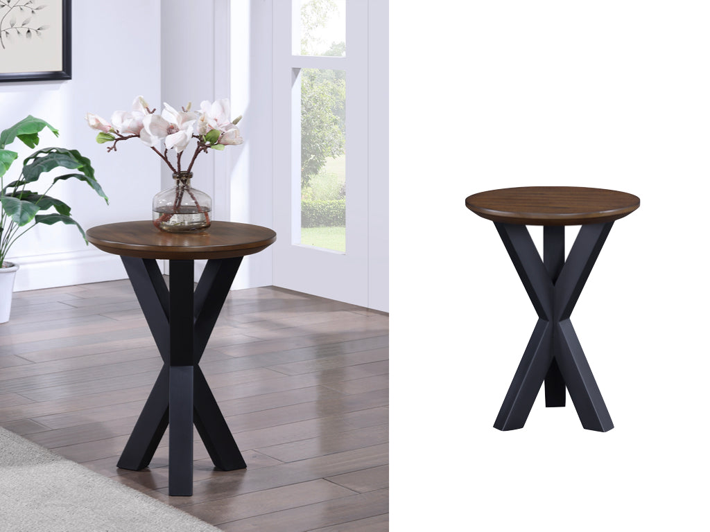 Nevada Round Lamp Table