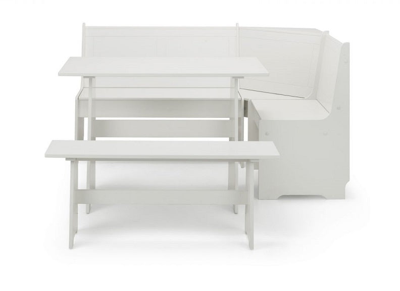 Newport Surf White Corner Dining 1