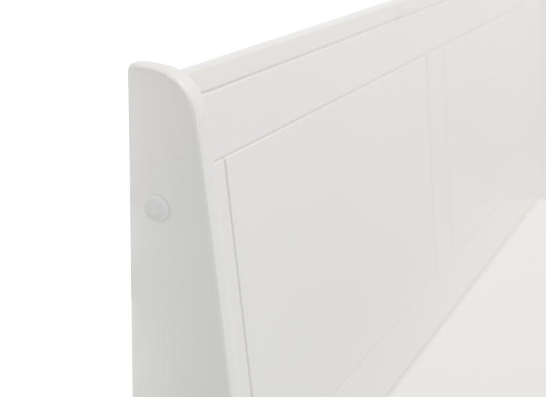 Newport Surf White Corner Dining Bench Detail
