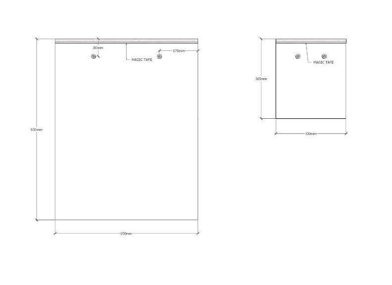 Noah Curtains - dimensins