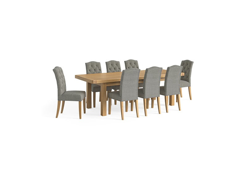 Normandy Extending Table W/Chelsea Grey Chairs