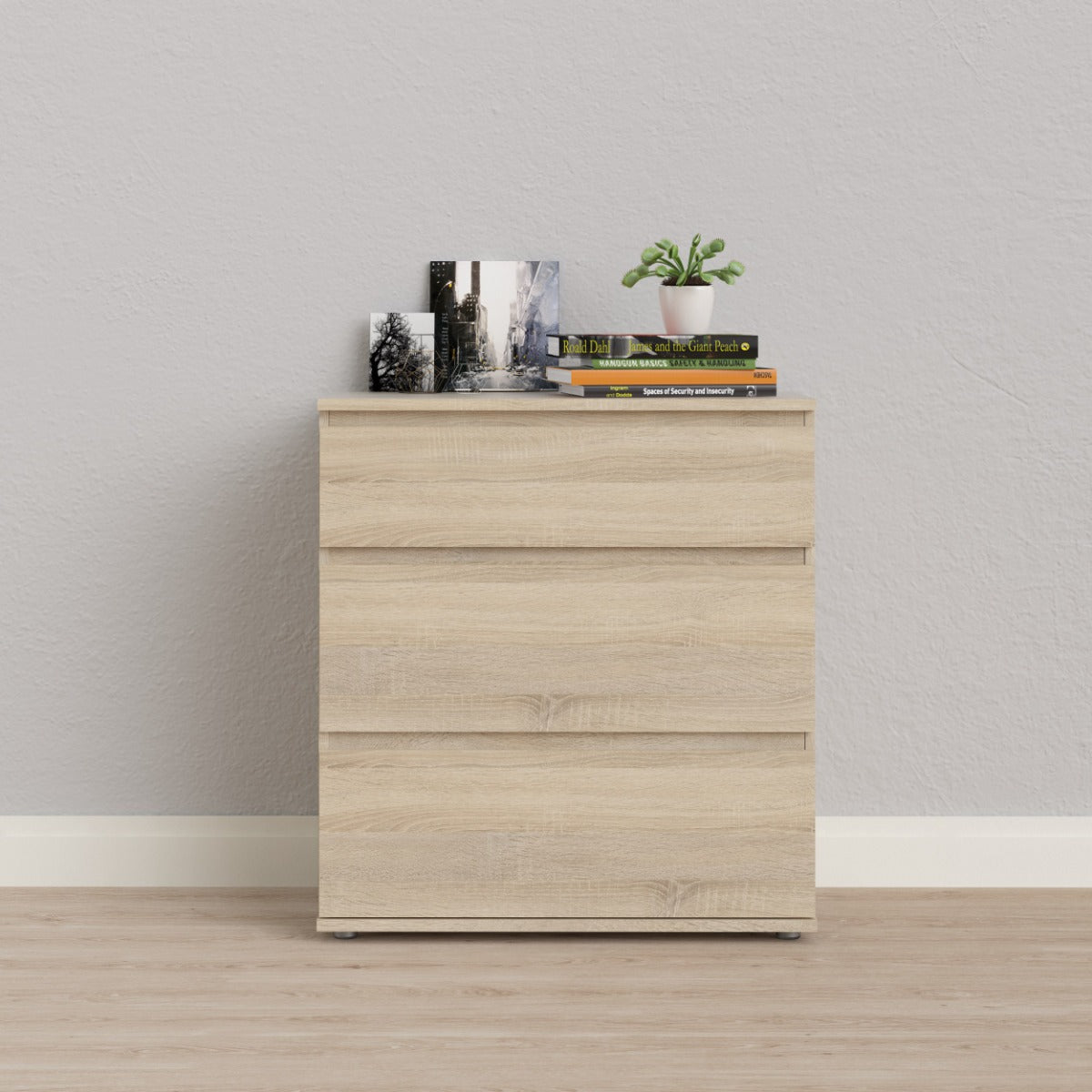 Nova 3 Drawer Chest - Oak