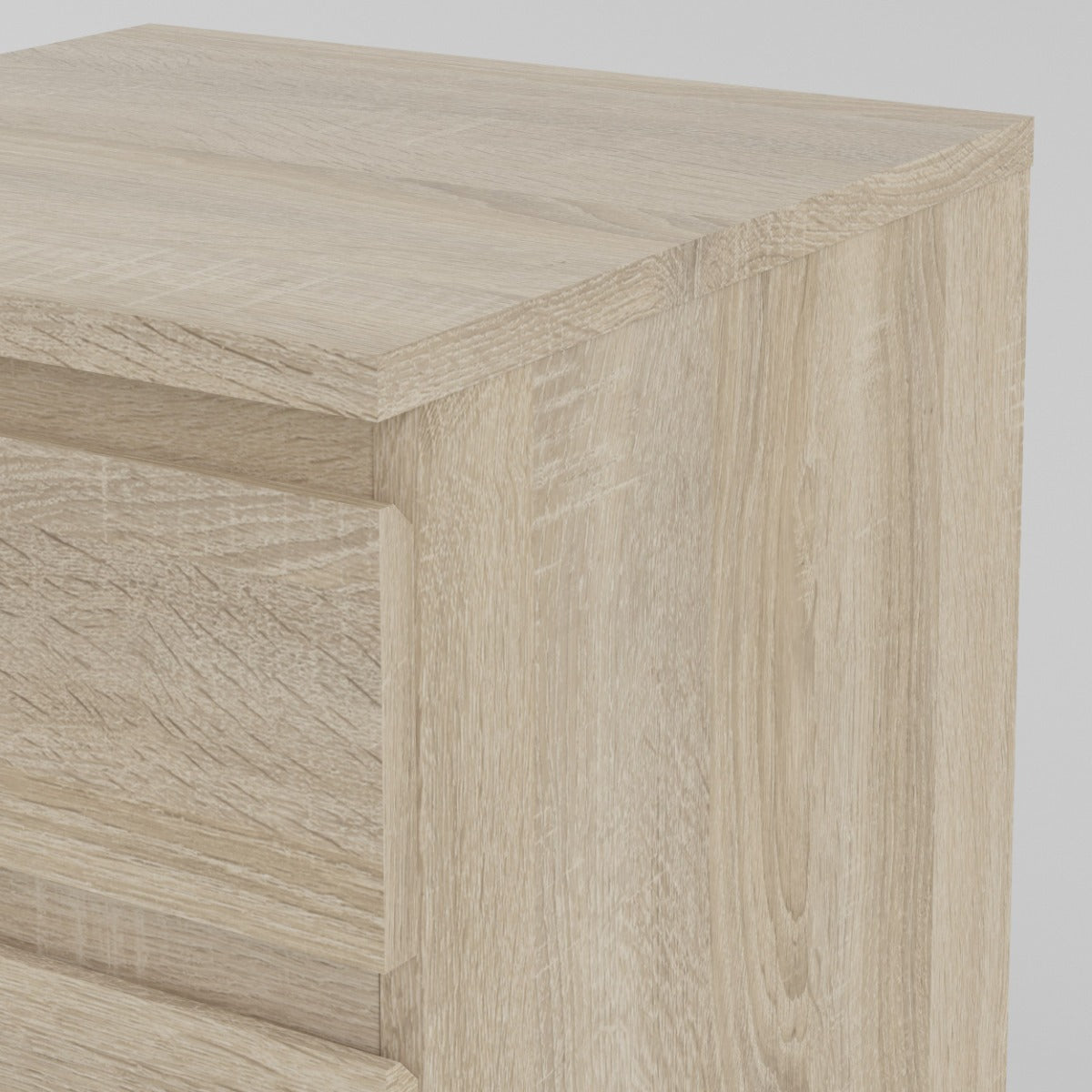 Nova 5 Drawer Narrow Chest - Oak