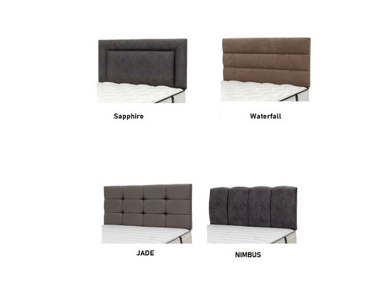 Natural Sleep Fabric 26 Inch Headboard – Height Adjustable Soft Touch Fabric