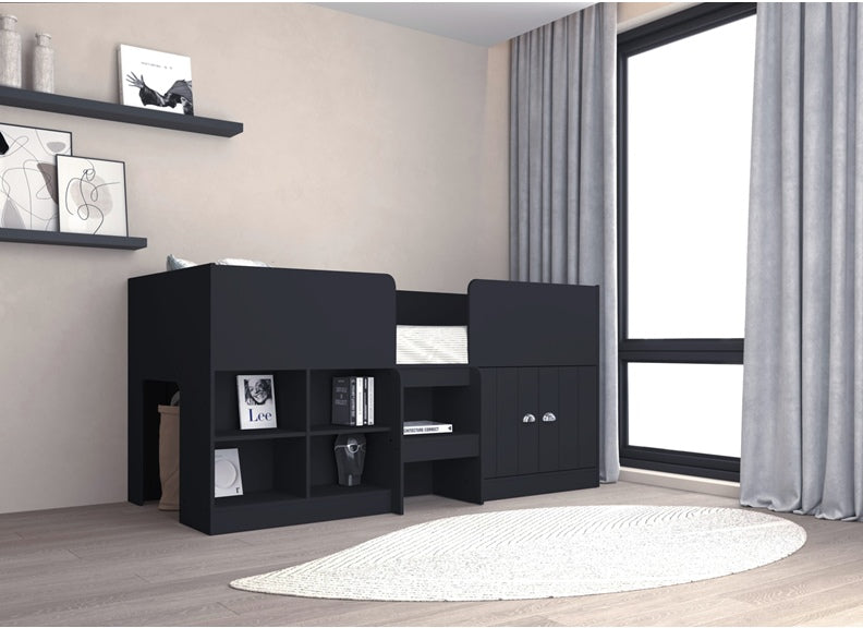 Orlando Dark Grey Sleeper - room
