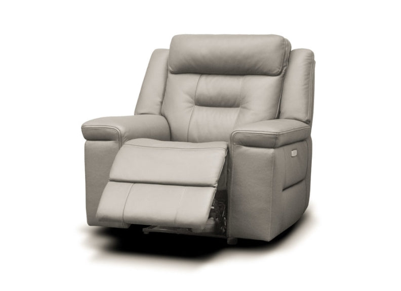 Osbourne Full Leather Reclining Armchair W/Optional Power