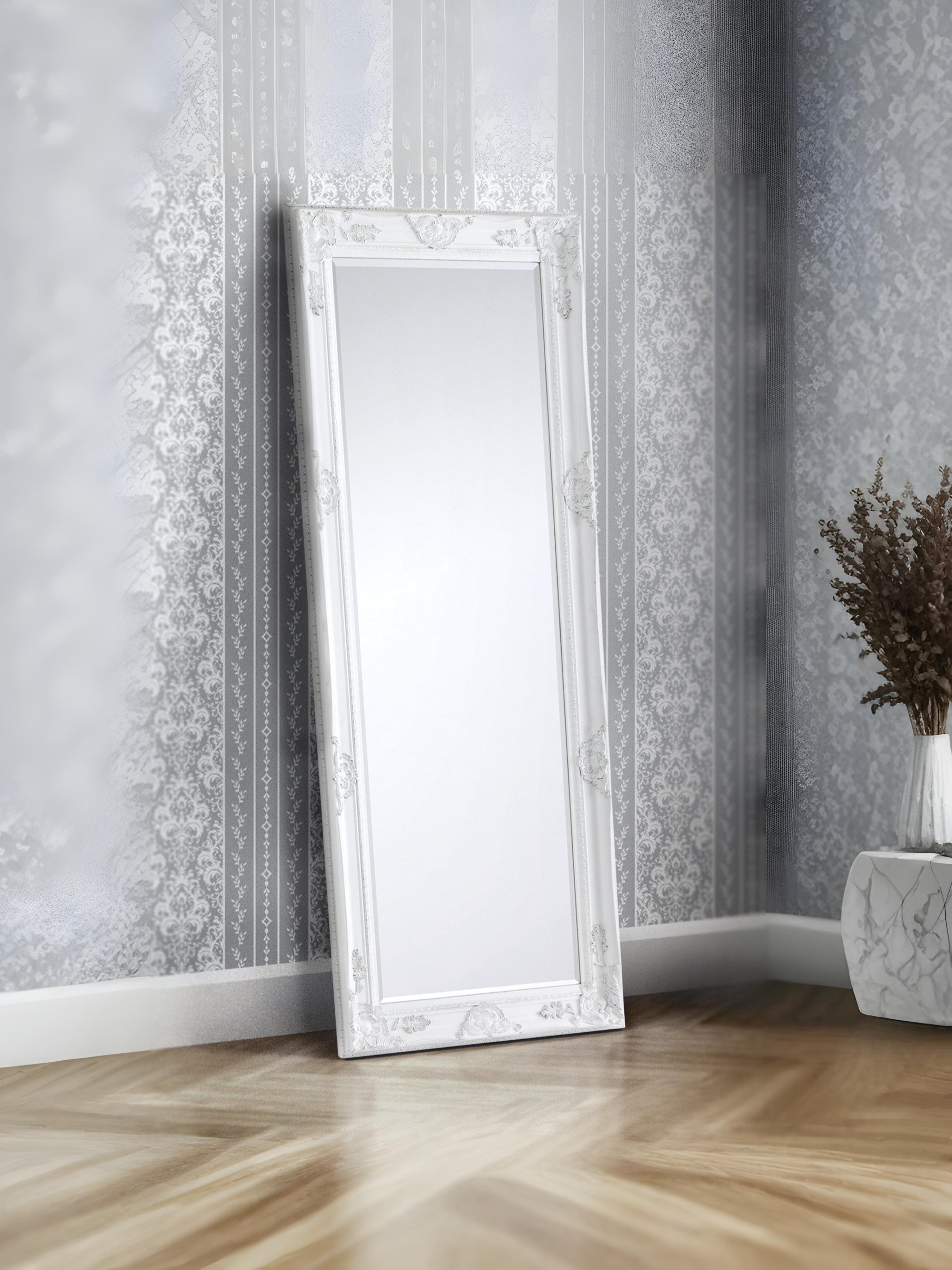 Palais Lean-To Dress Mirror White