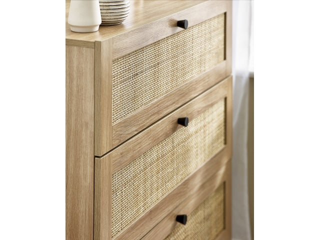Padstow Oak Three Drawer Chest
