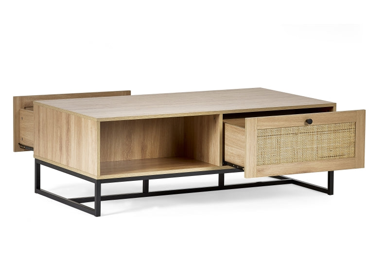 Elegant Padstow Oak Coffee Table - Timeless Design for Your Living Room