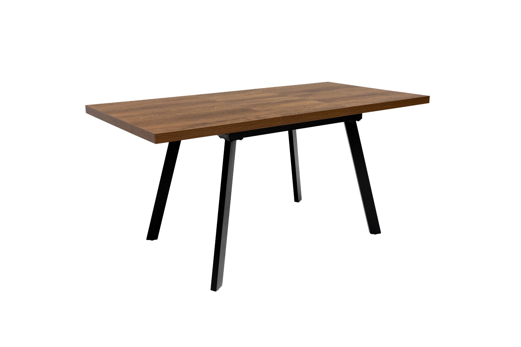 PANAMA Dark Oak 1.2m (+0.4m) Extending Dining Table – Contemporary Design with One-Hand Extension Mechanism