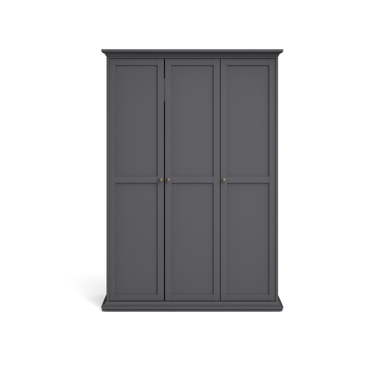 Paris Wardrobe with 3 doors - Grey