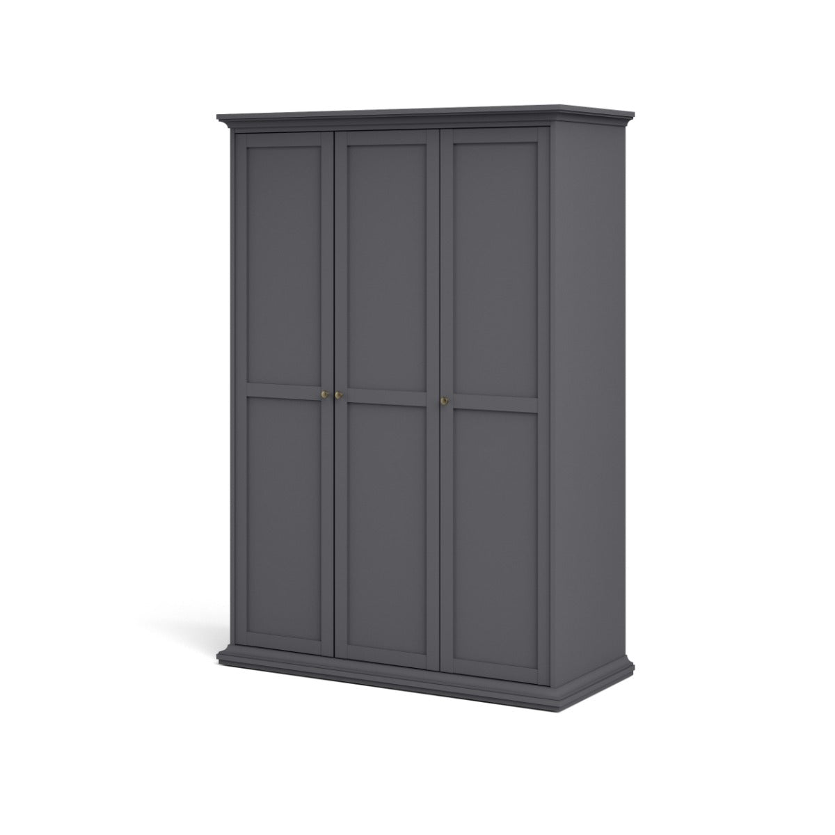 Paris Wardrobe with 3 doors - Grey