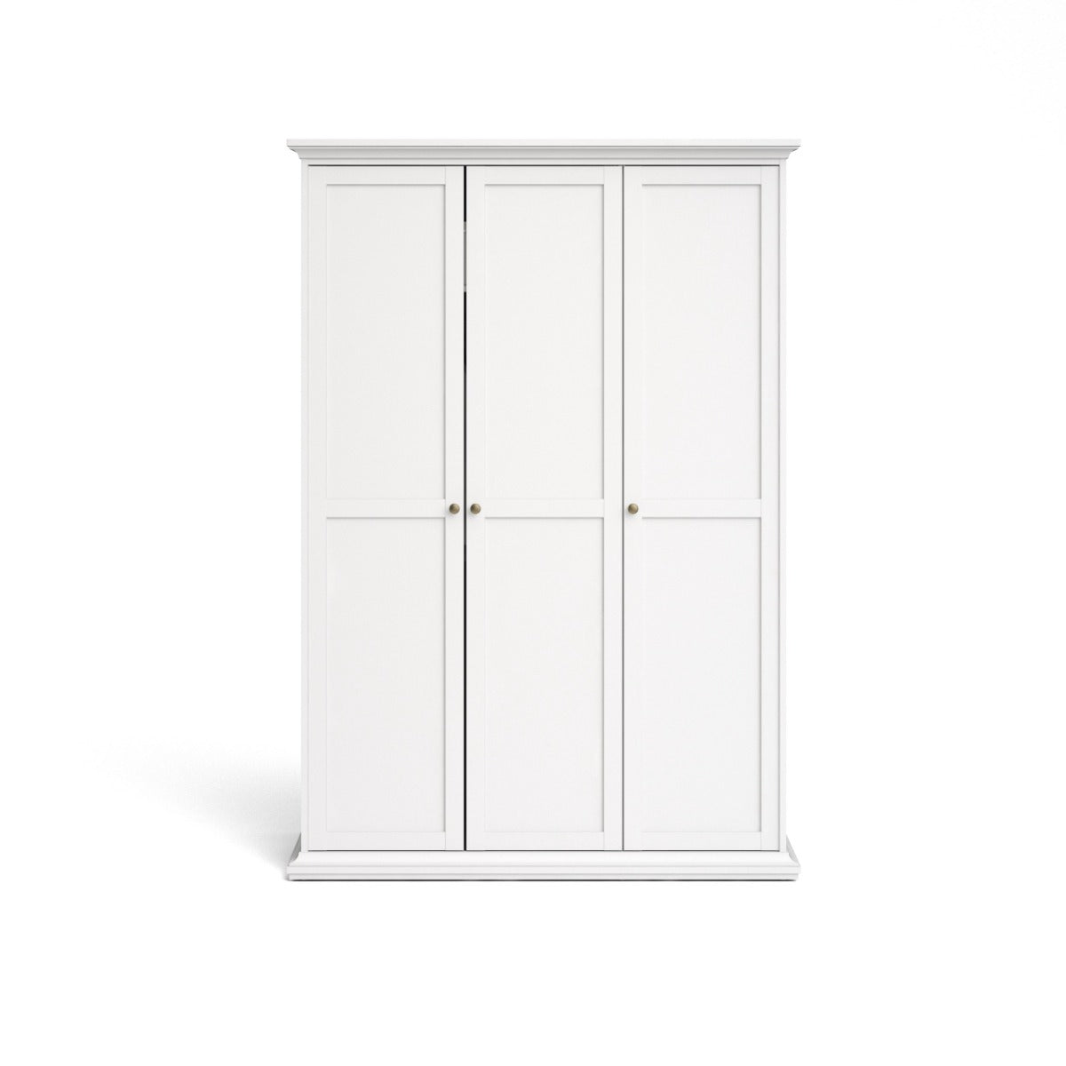 Paris Wardrobe with 3 doors - White